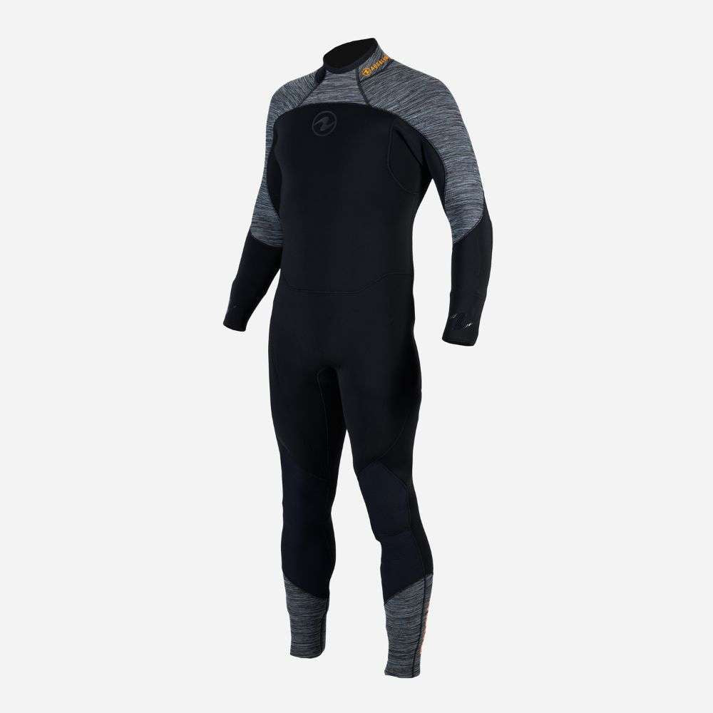 サーフィン AquaLung Aquaflex 5mm Women\'s Wetsuit (12 Short, Galaxy Black)