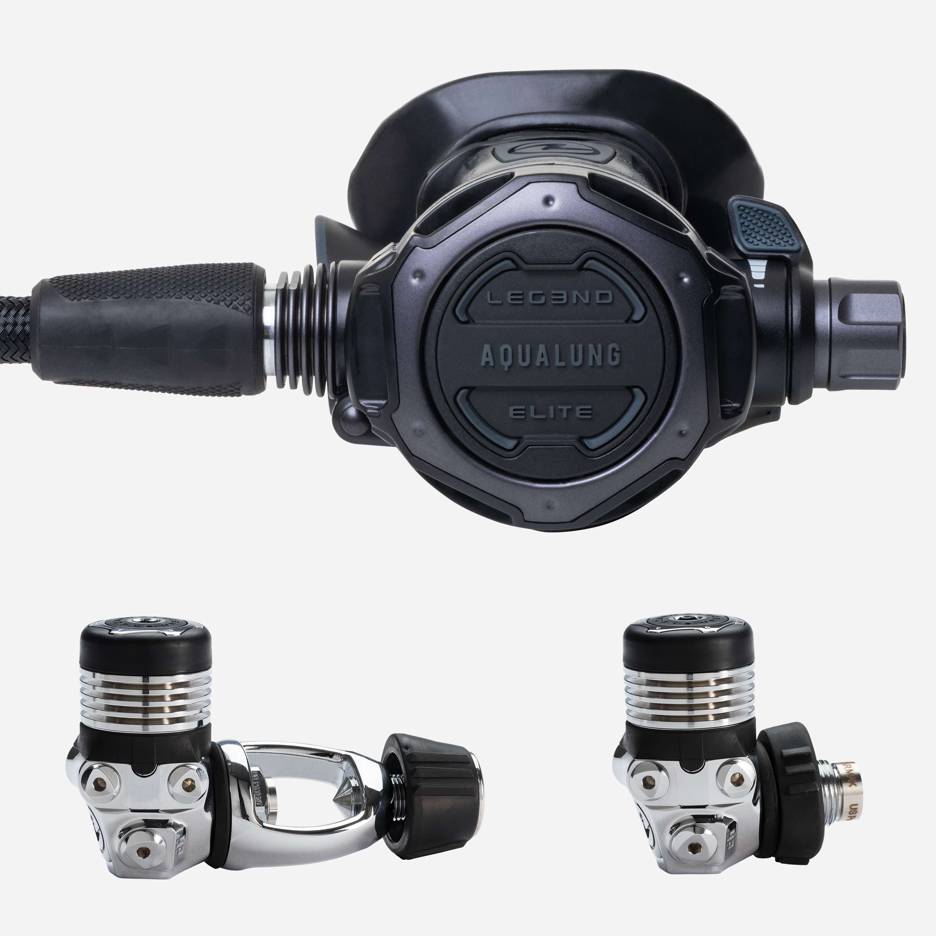 LEG3ND Elite black edition: Dive regulator | Aqualung®